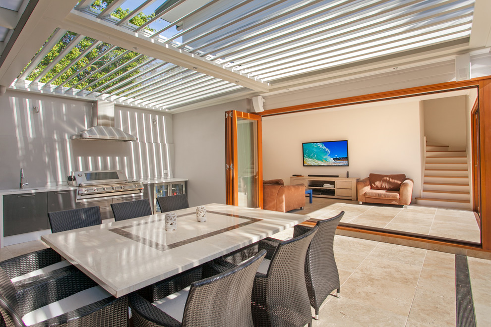 Freshwater Beach House Beach Style Patio Sydney by Sydney Beach