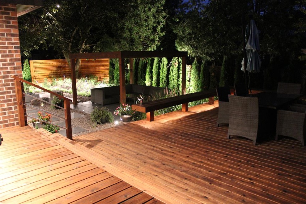 Front & Back Yard Renovation - Contemporary - Patio - Toronto - by Fine