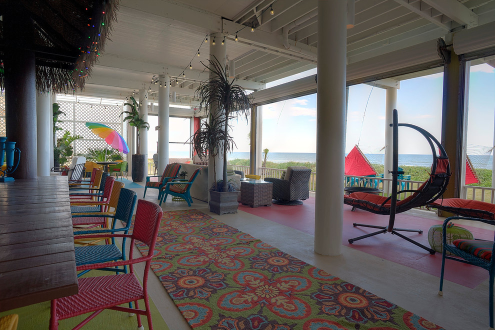 Galveston Getaway Contemporary Patio Houston by The Design Firm Houzz