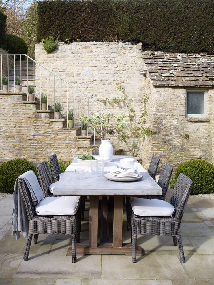 Inspiration for a cottage patio remodel in London