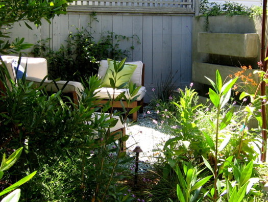 Immagine di un patio o portico contemporaneo