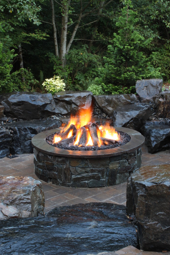 Patio - traditional patio idea in Seattle