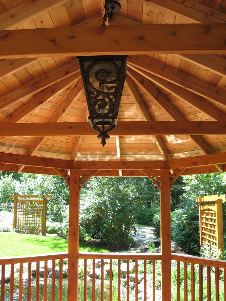 Gazebo's Traditional Patio Toronto by Forest Fence & Deck