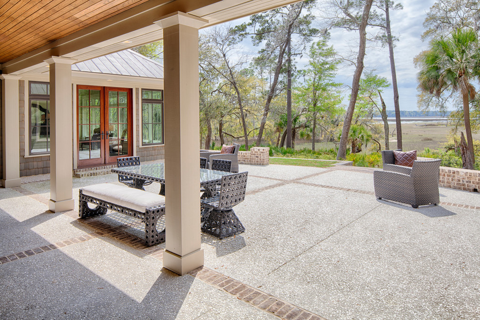 Low Country Neighborhood Traditional Patio Atlanta