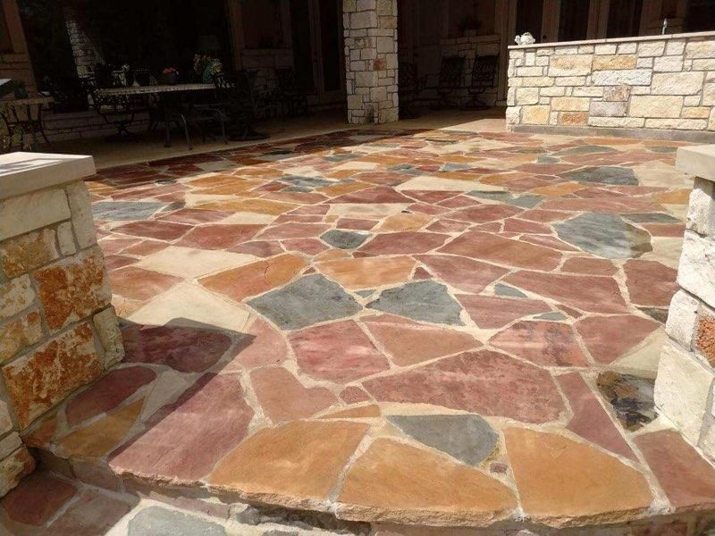 TX Custom Patio and Hardscape Space Rustic Patio