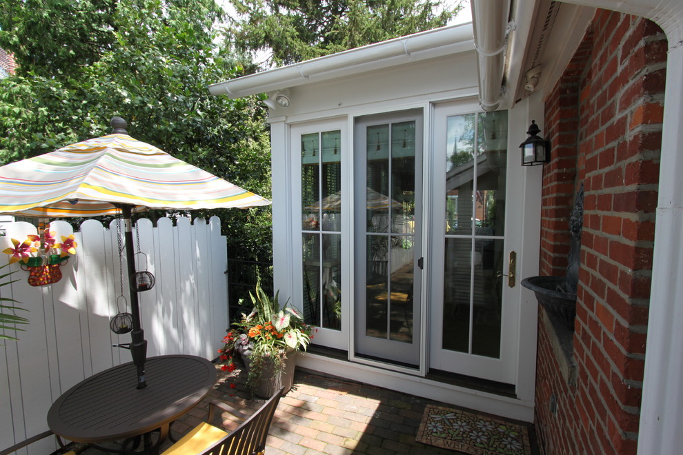 German Village Home Addition in Columbus Ohio Traditional Patio