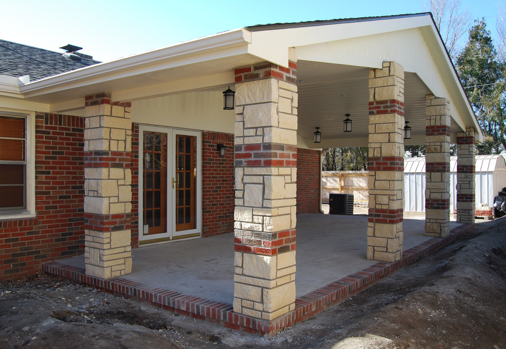 Inspiration for a timeless patio remodel in Wichita