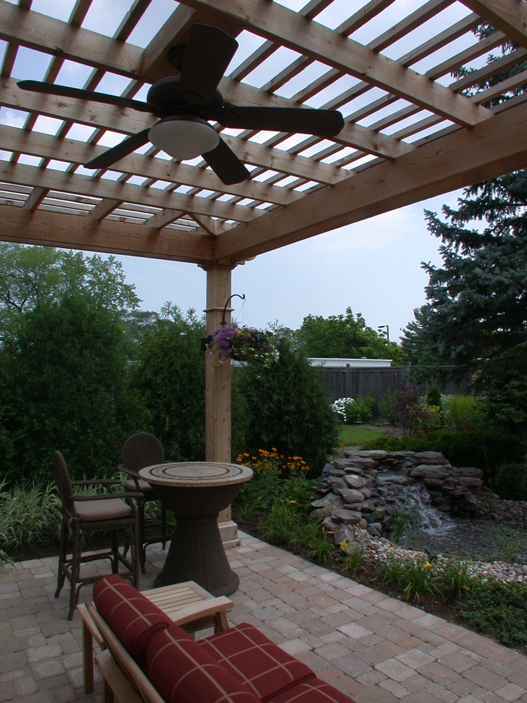 Glenview Garden Traditional Patio Chicago by Exterra Designs