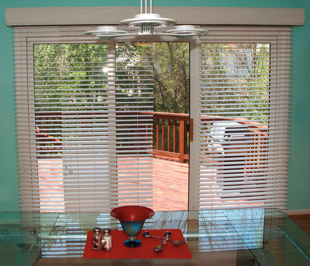 Glider Blind Track System for Patio Doors Traditional Patio