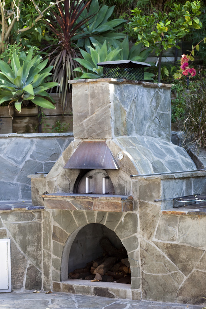 Inspiration for a mediterranean patio remodel in Los Angeles