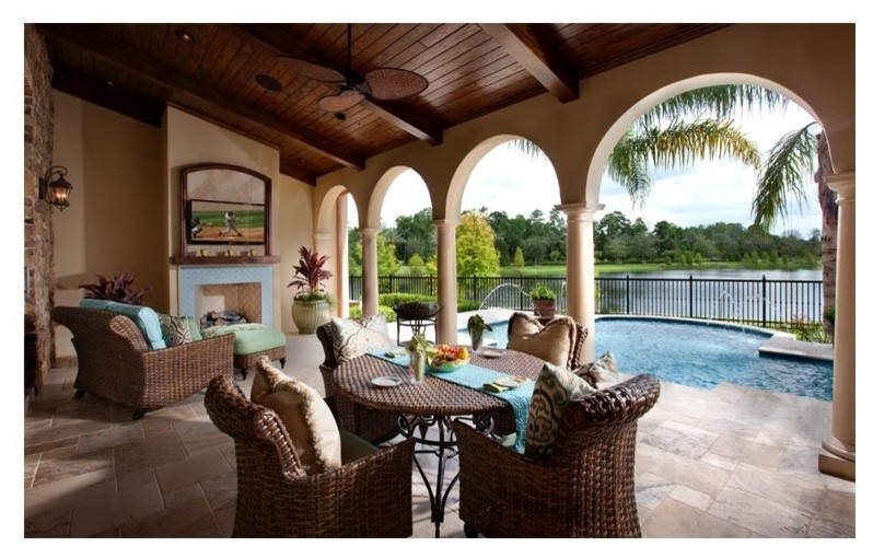Golden Residence Mediterranean Patio Orlando by Winter Park