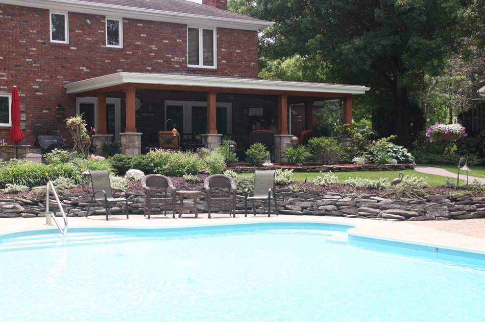 Covered Patio General Contractors Cleveland Rustic Patio