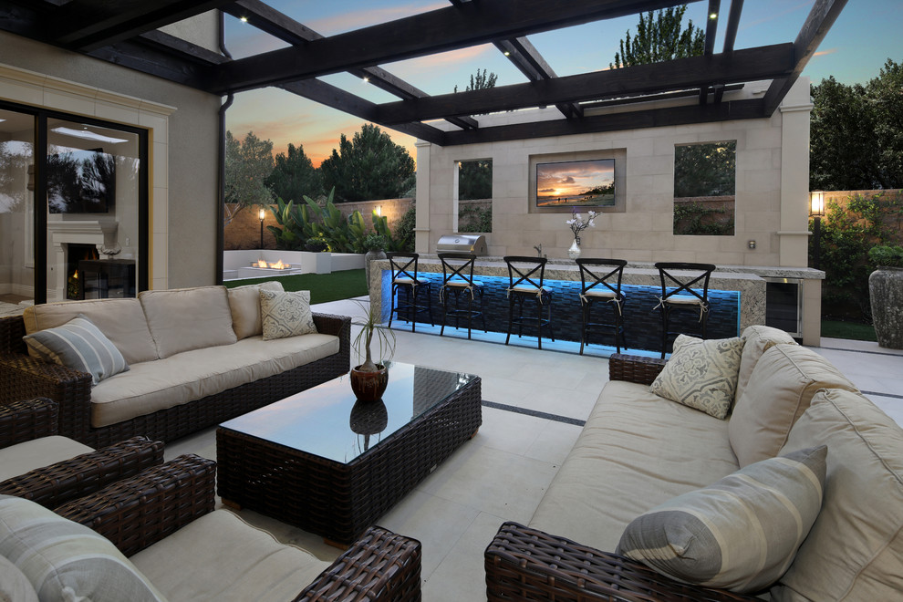 Gorgeous Outdoor Living Area Pool Contemporary Patio Orange County By California Home Studios - Patio Furniture In Oc Ca Gorgeous Outdoor Living Area Pool Contemporary Patio Orange County By California Home Studios - Patio Furniture In Oc Ca