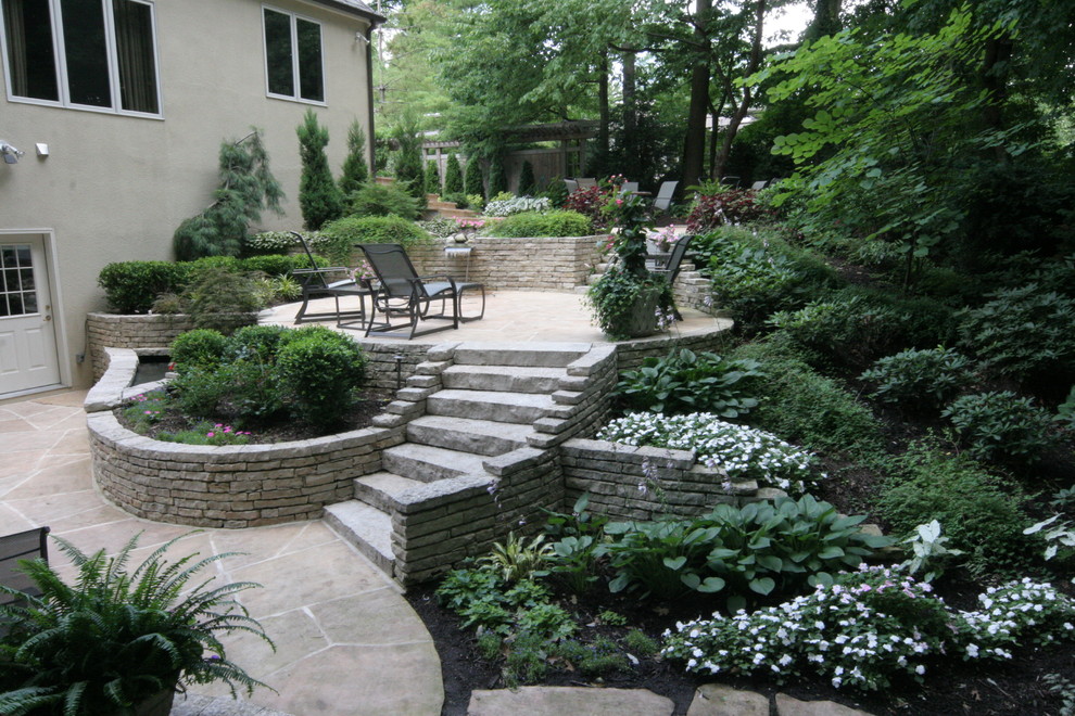 Grandview Garden Traditional Patio Columbus by Wood Landscape