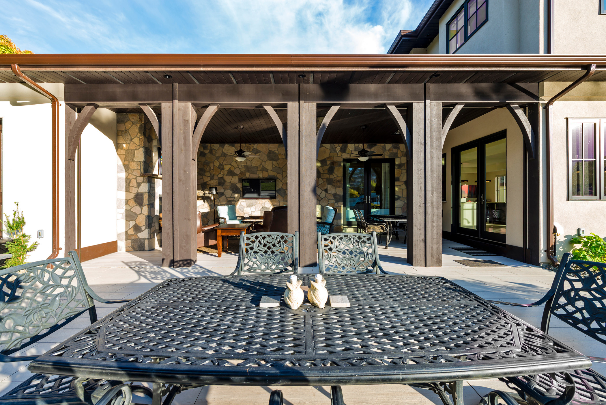 Greenbay Gem Modern Patio Vancouver By Candel Custom Homes Houzz