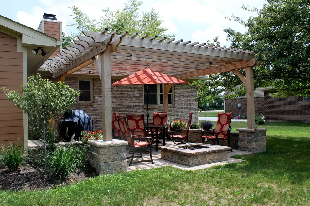 Greenfield Pergola & Patio Traditional Patio Indianapolis by