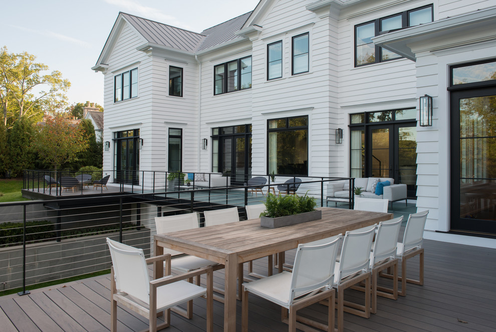 Greenwich Transitional Transitional Patio New York by James