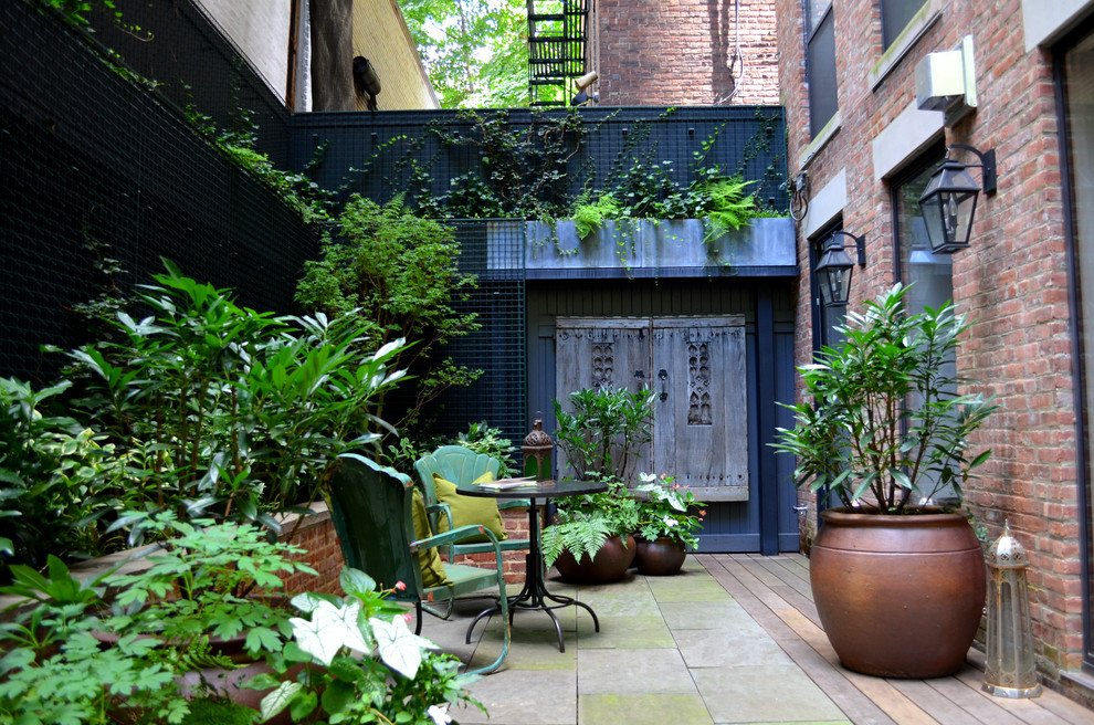 Foto di un patio o portico tradizionale