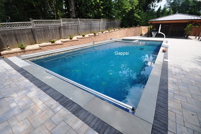 Gunite Swimming Pool Built In Huntington Ny By Gappsi Классический Бассейн Нью Йорк от 7926