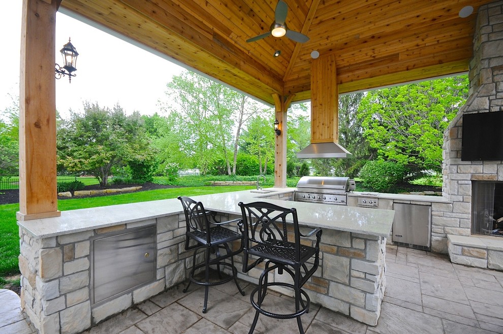 GuyCo Norfolk Outdoor Living Space Traditional Patio