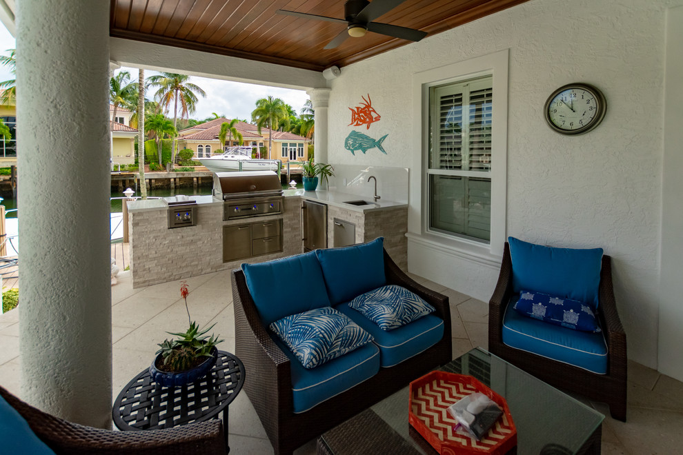 Harbour Isles North Palm Beach Patio Miami by Fischman Outdoor