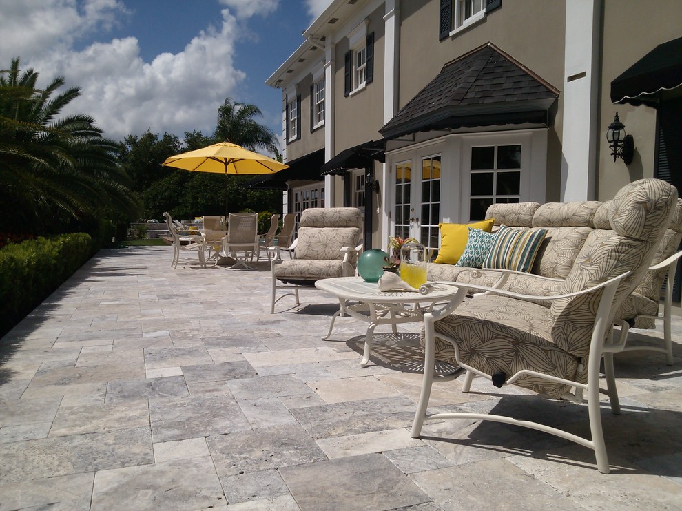 Hardscape driveways, patios, retaining walls Traditional Patio Tampa by Landscape