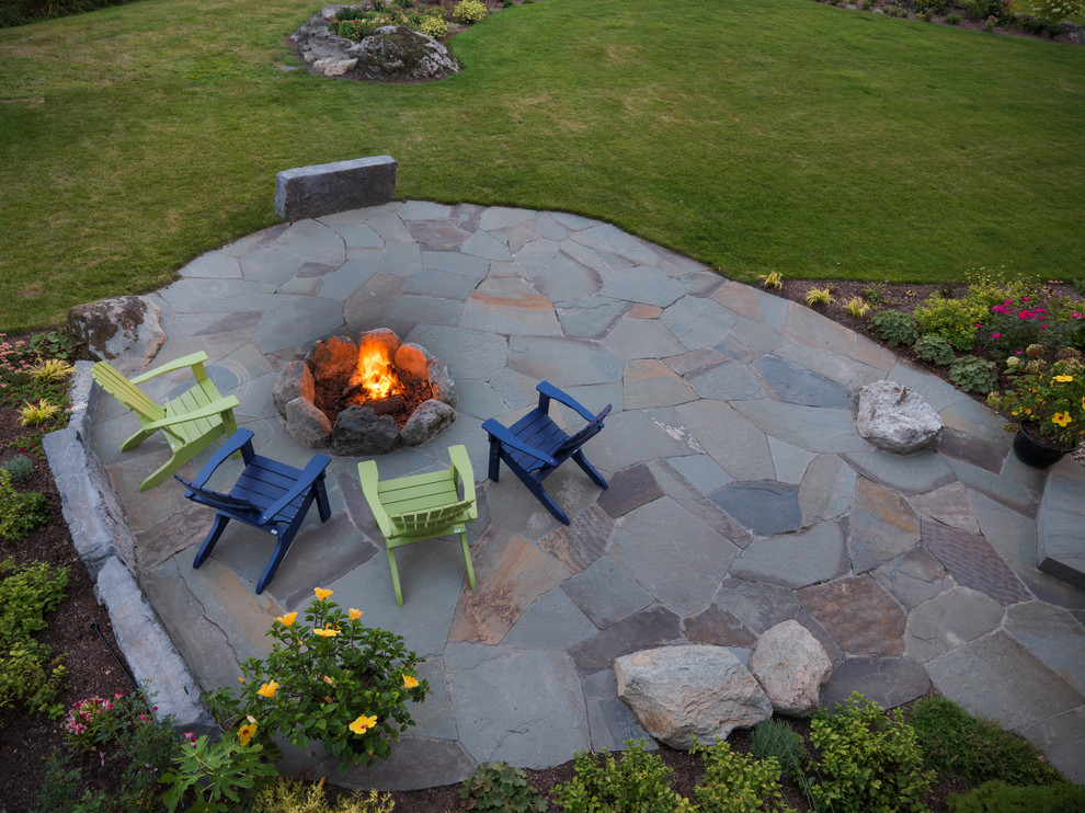 Hardscaping in Essex, VT Modern Patio Burlington by Trowel