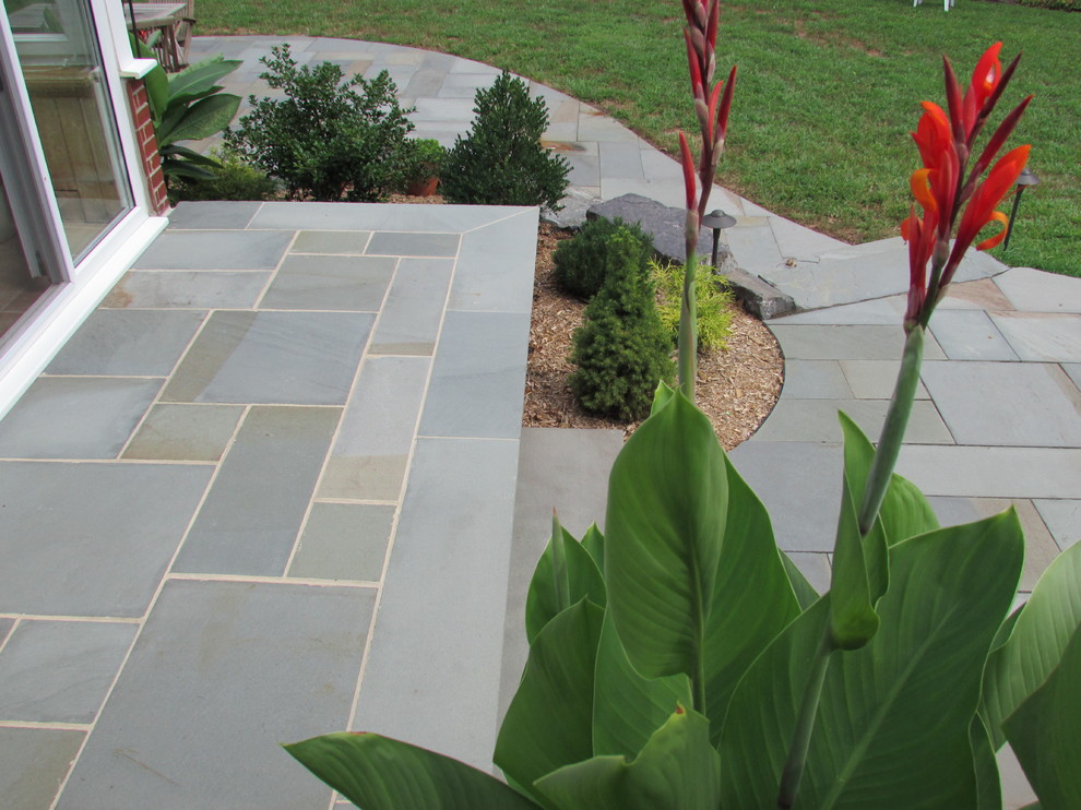 Harleysville Patio & Boulder Wall Traditional Patio Philadelphia by GroundTec, Inc. Houzz