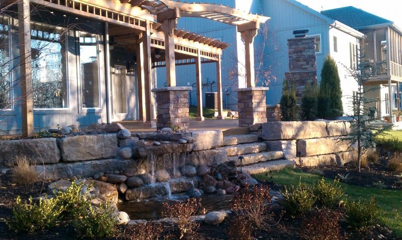 Example of a classic patio design in Kansas City
