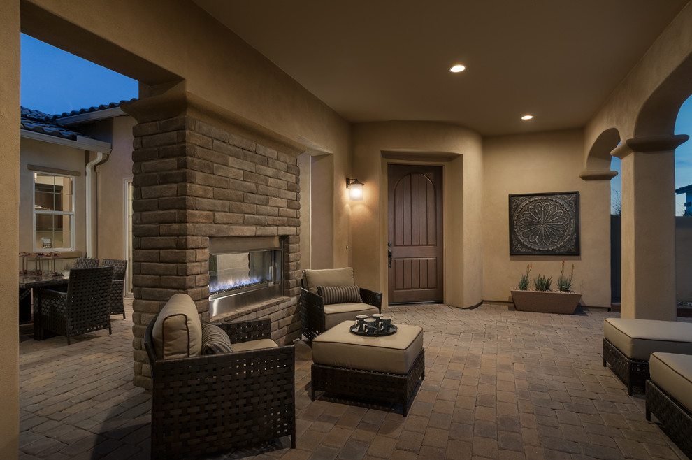 Hawthorn Manor Quartz Plan Southwestern Patio Phoenix by