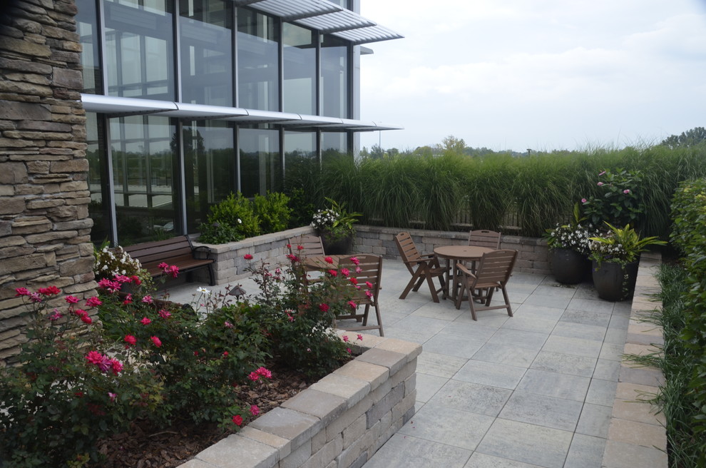 Healing Garden Contemporary Patio Columbus by Buck & Sons