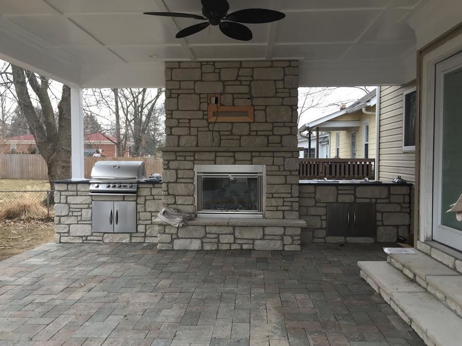 HEARTHSIDE GRILL & FIREPLACE Traditional Patio St Louis by