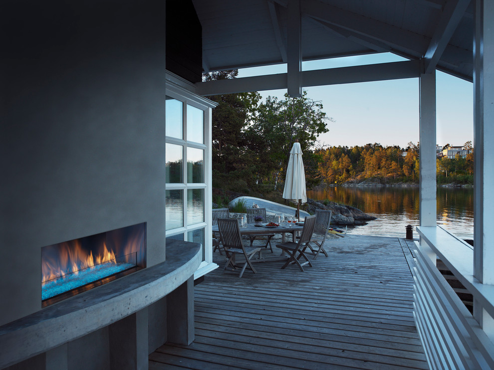 Heat & Glo Palazzo Transitional Patio Omaha by Fireplace Stone