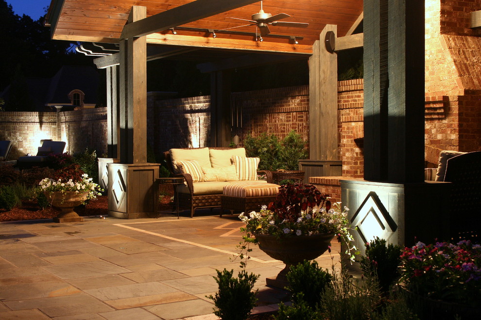 Henry Residence Traditional Patio Jackson by SGK Landscapes Houzz