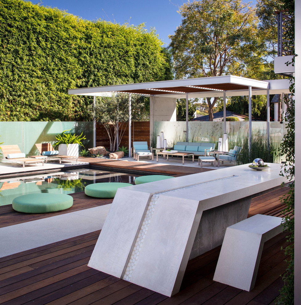 Hillcrest Modern Patio San Diego by Grounded Richard Risner