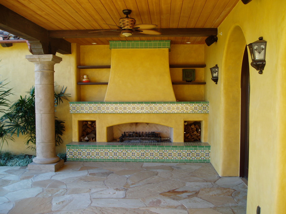 Hills Landscapes On top of Encinitas Mediterranean Patio San