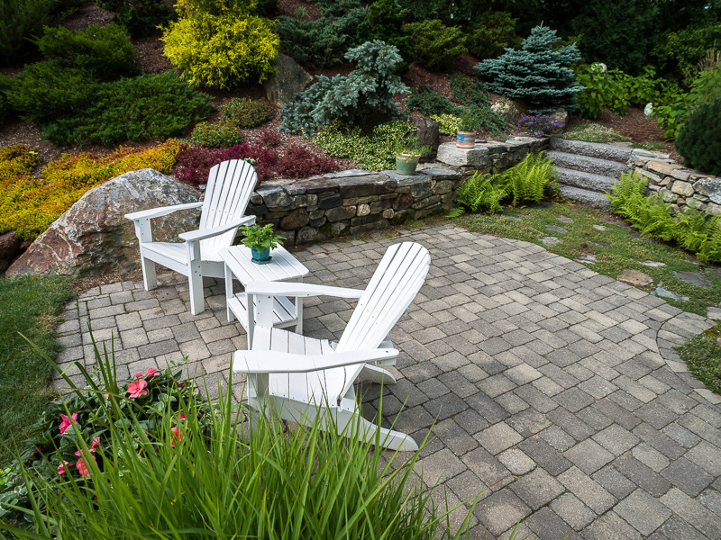 Hillside Home Traditional Patio Portland Maine by Eastern Green, Inc. Houzz