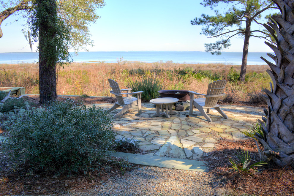 Hilton Head Plantation Home Transitional Patio Atlanta by