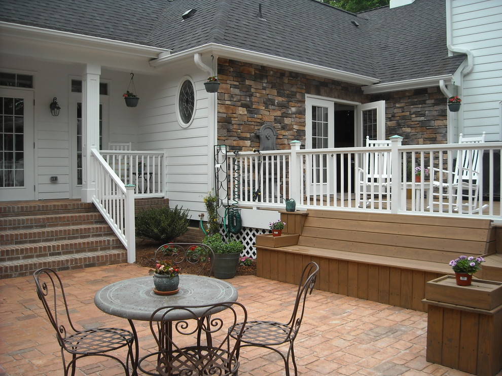 Home Addition Traditional Patio Raleigh by Vaughan Building & Remodeling, Inc. Houzz
