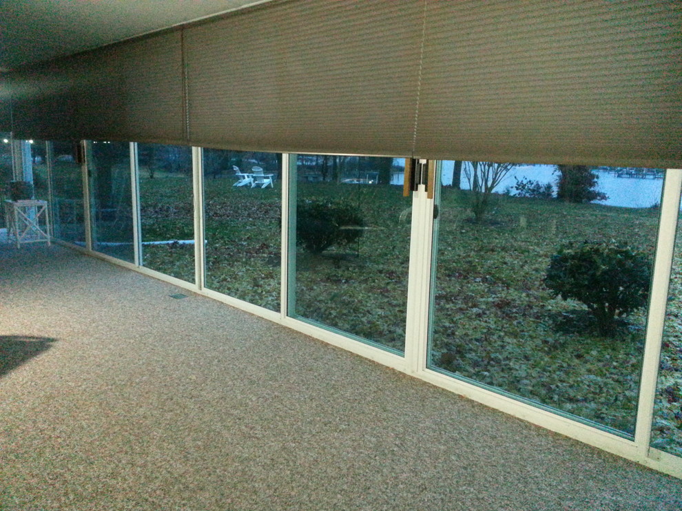 shades by Delmarva Blinds Transitional Patio Baltimore