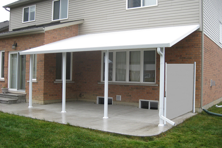 Horizontal Shades Patio Philadelphia by Aristocrat Awnings