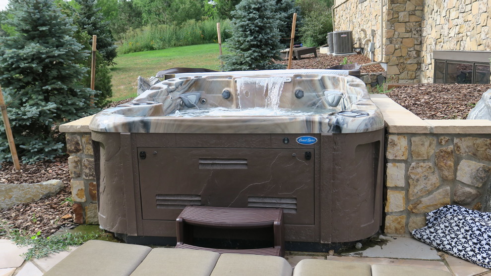 Hot Tub Backyard Oasis Modern Patio Denver by Carefree Spas Houzz