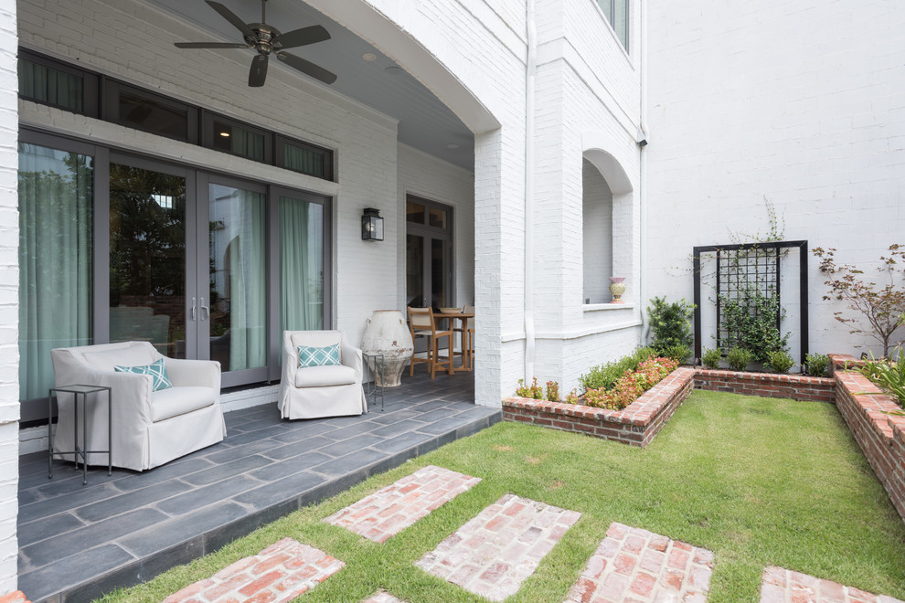 Houston Texas Upper Kirby Luxury Townhome Patio Houston by