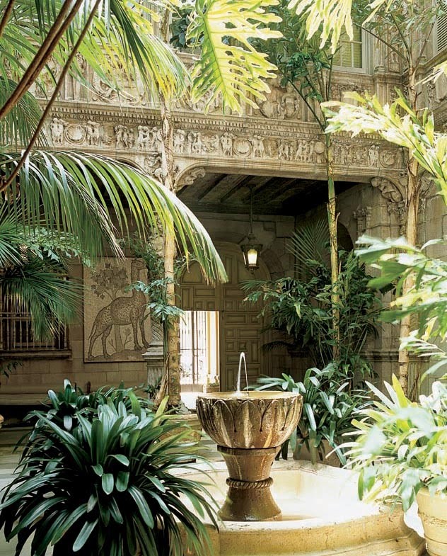 Indoor Courtyards (Mediterranean Style) - Mediterranean - Patio - New