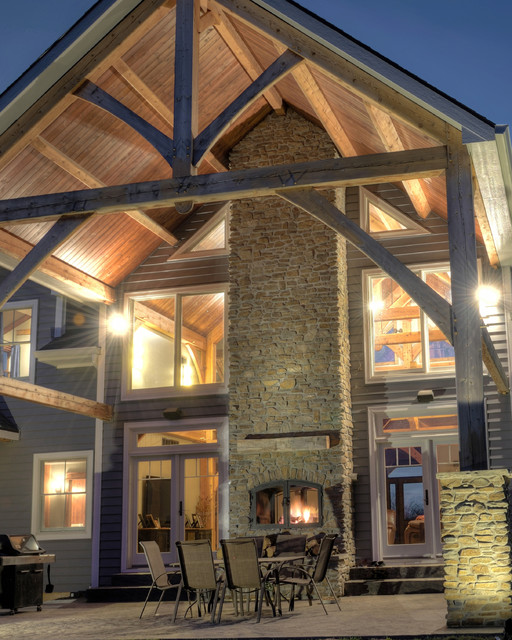 Indoor Outdoor Fireplace Classico Patio Minneapolis di Acucraft