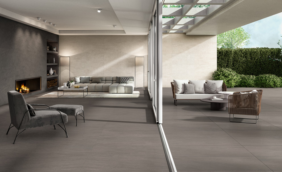 IndoorOutdoor Flooring Ideas Patio by Archatrak Inc. Houzz