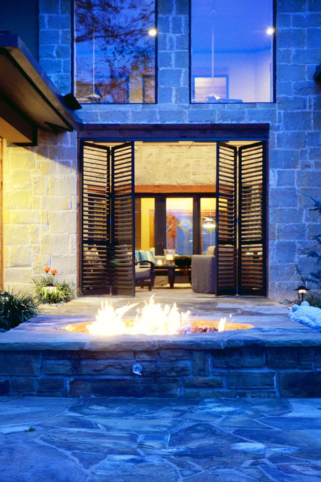 IndoorOutdoor Room with Weatherwell Elite Aluminum Shutters