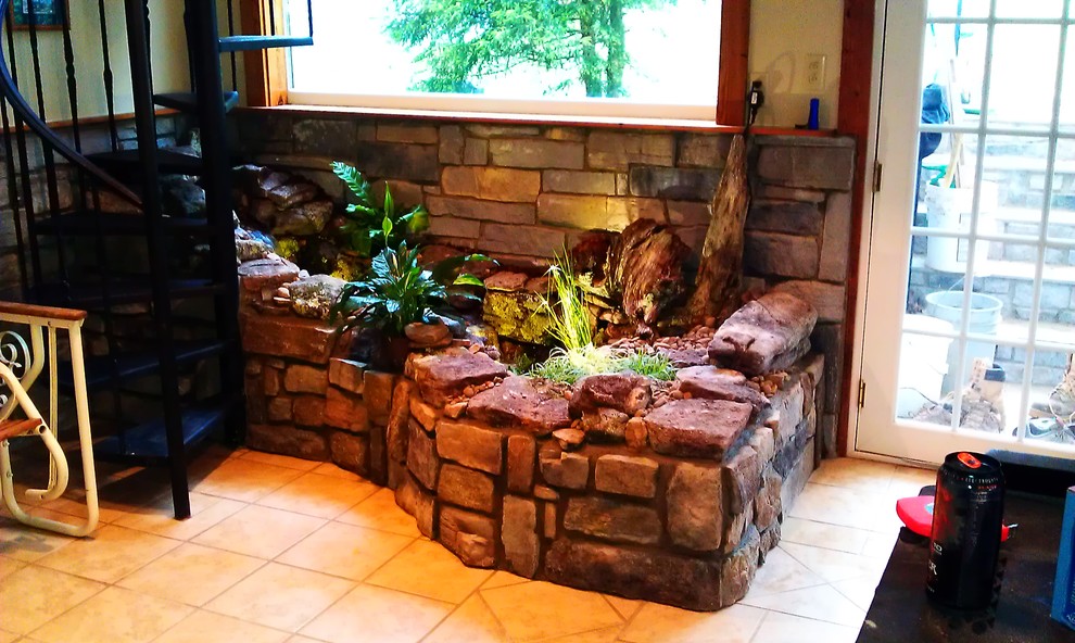 Indoor Waterfalls, Indoor Pondless Waterfalls Patio DC Metro by Aquatic Creations Houzz IE