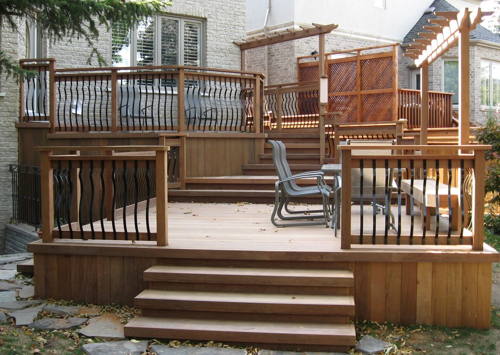 Ipe Decking Traditional Patio Toronto by Forest Fence & Deck