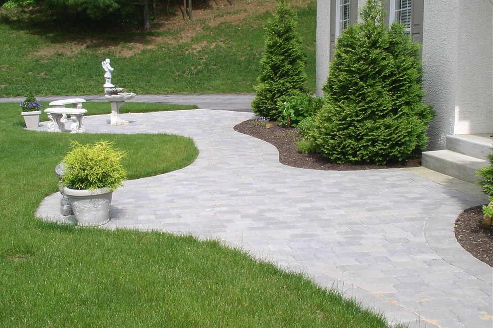 Italian style patio and walkways, Media, PA Traditional Patio